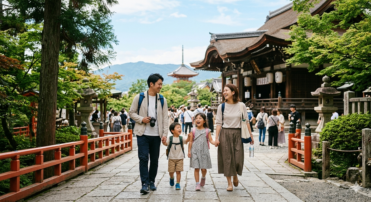 Kyoto with kids